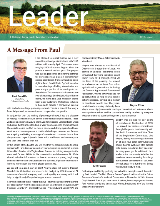 2022 Leader Issue 1