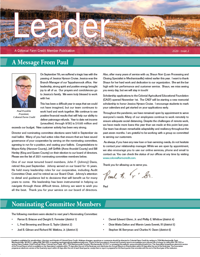 2020 Leader Issue 2